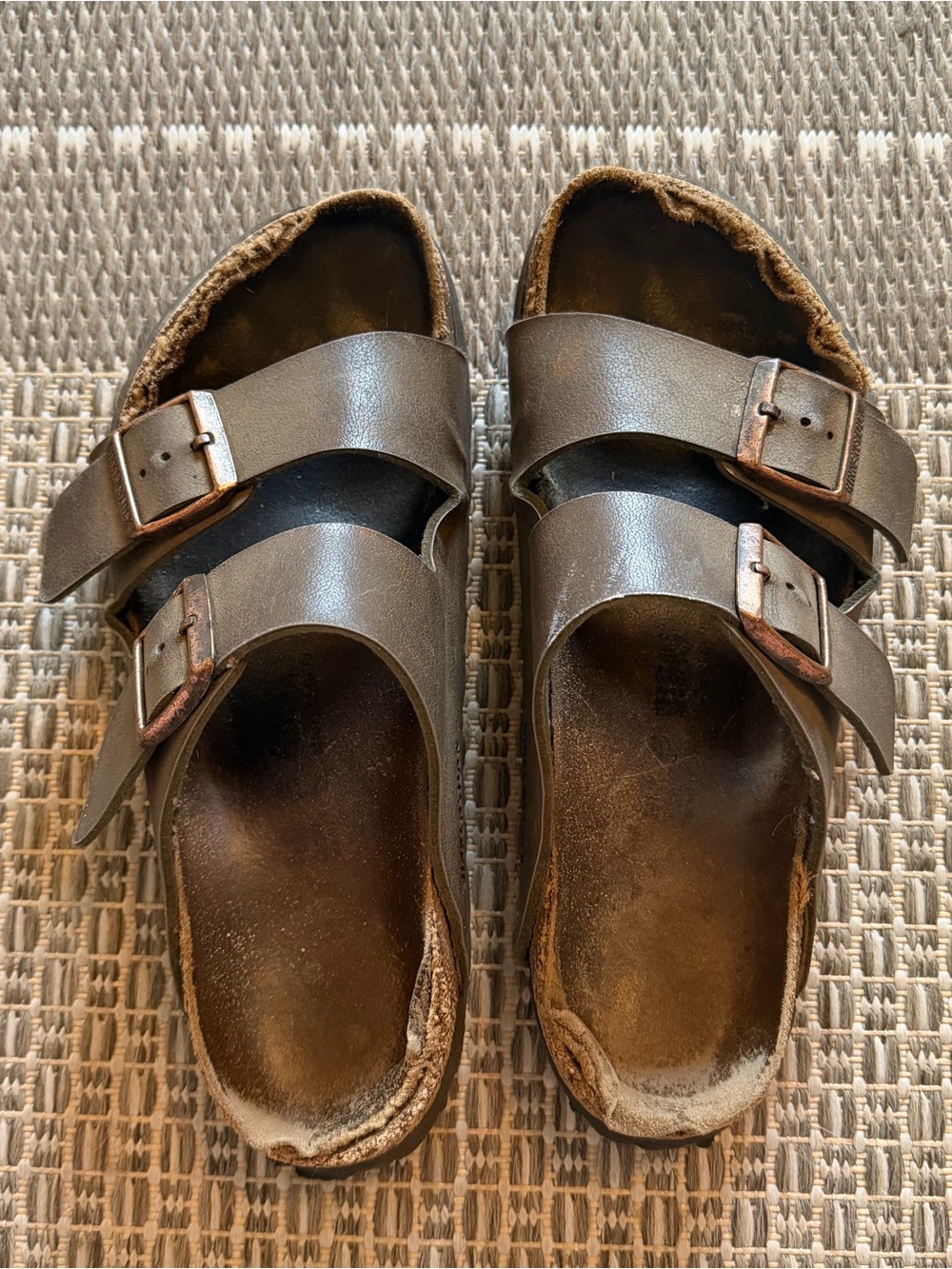 Birkenstock Women’s Arizona Sandals - dark brown - size 39 - Picture 6 of 9
